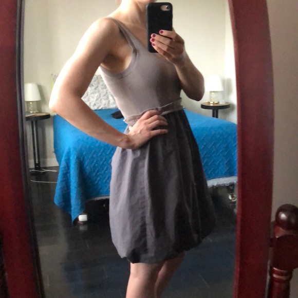 J. Crew grey jersey knit dress - Picture 2 of 6